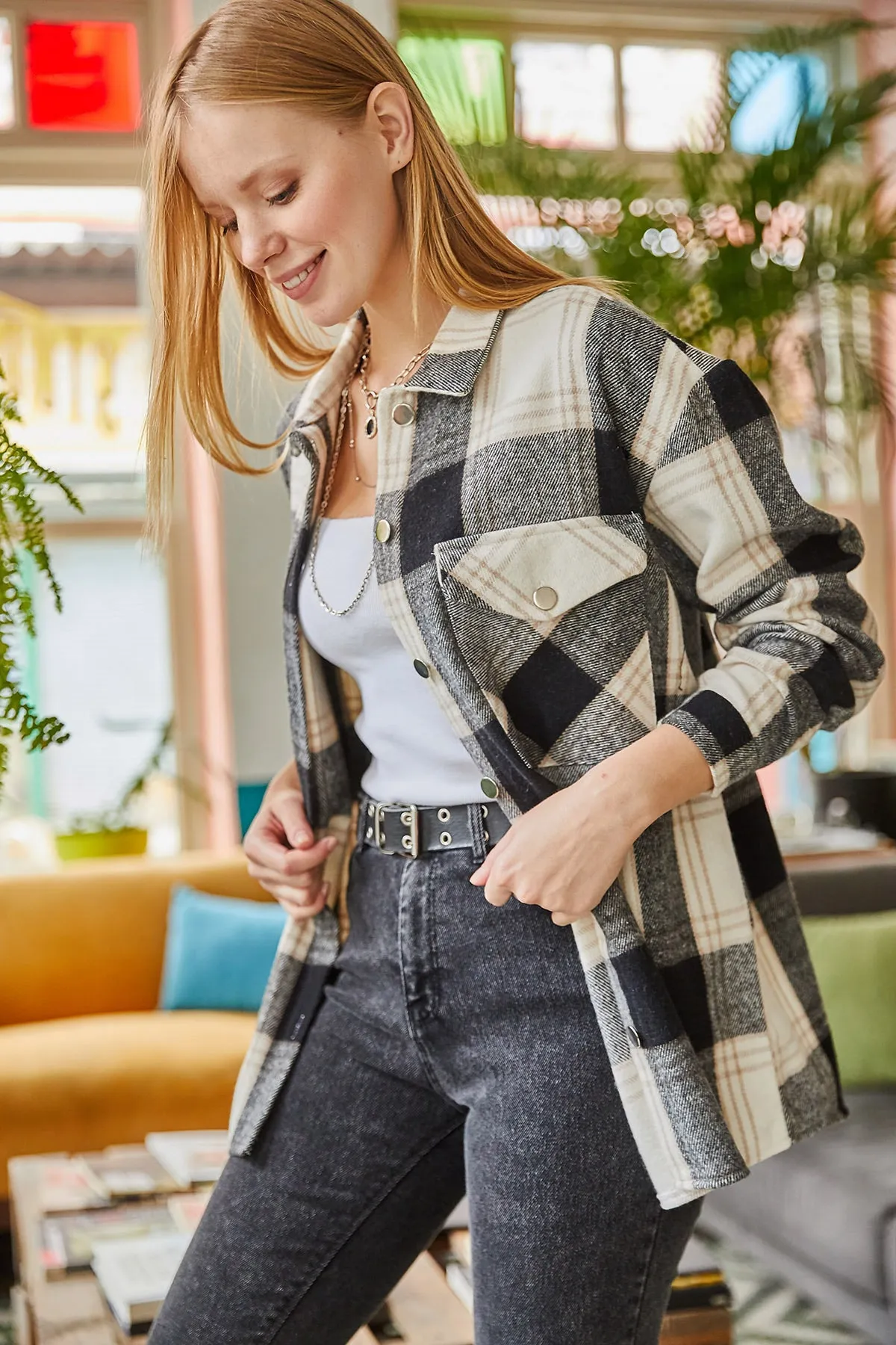 Olalook  Hemd - Schwarz - Relaxed Fit