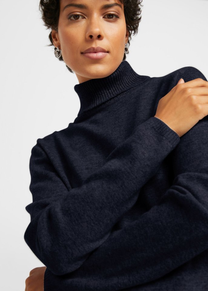 Wollpullover mit Good Cashmere Standard®-Anteil