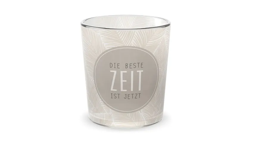 Geschenk für Dich Teelicht Feder