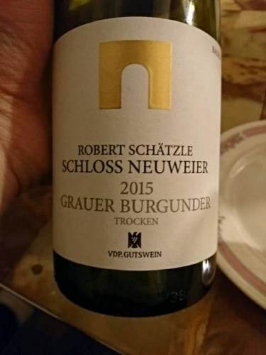 Robert Schätzle - Schloss NeuweierGrauburgunder Trocken 2022