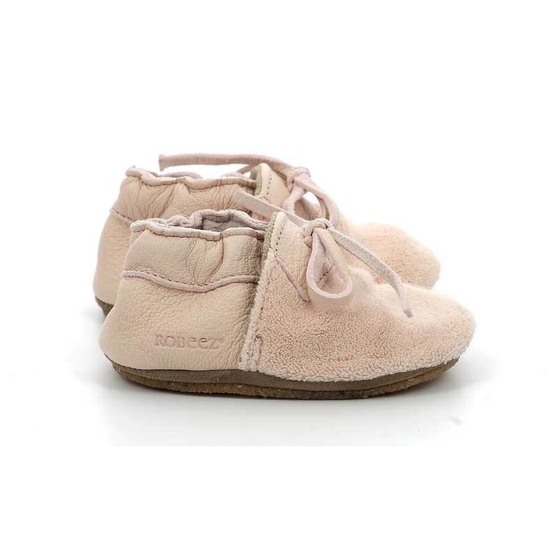 Chaussons cuir tannage vegetal Fleece Crp