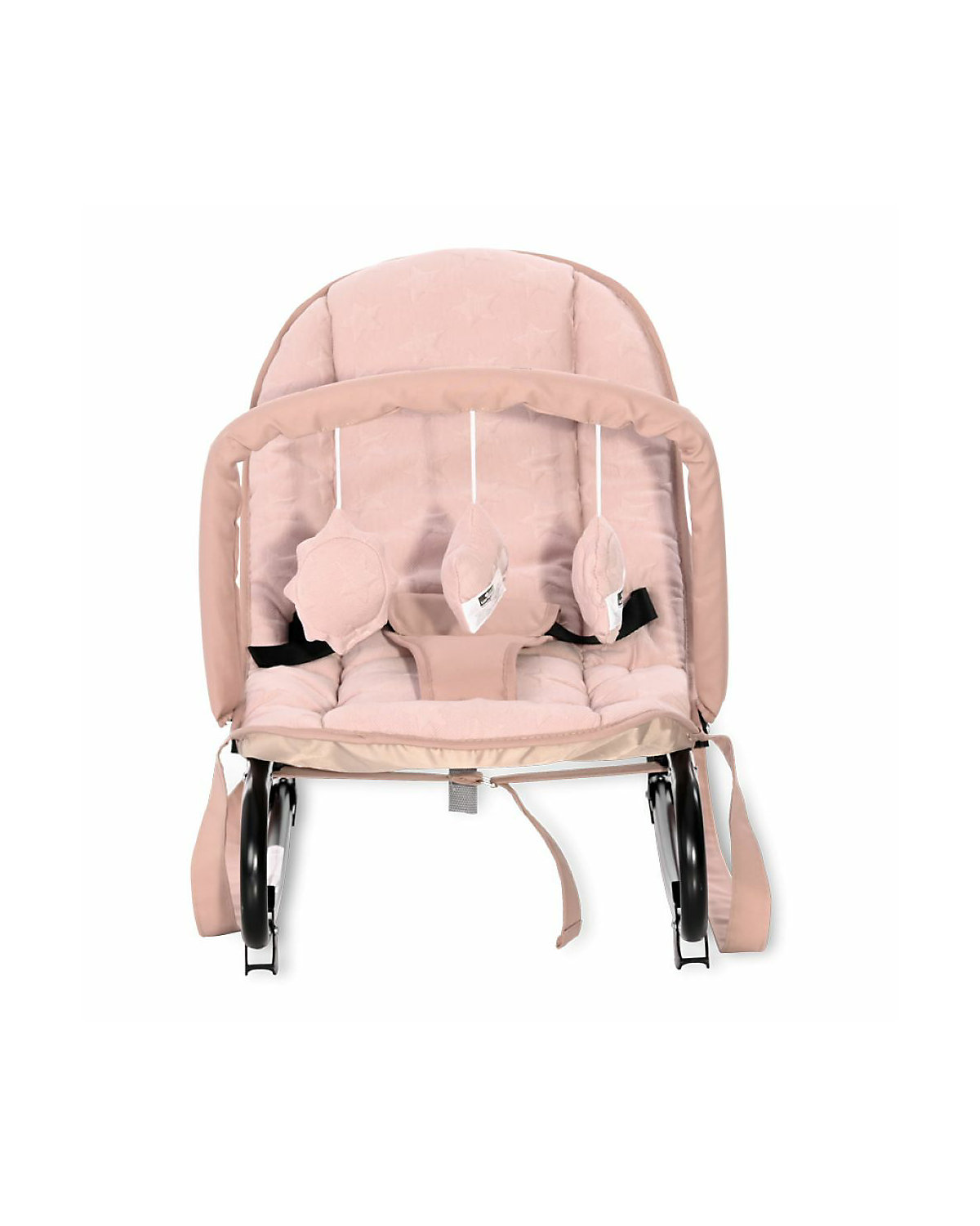 Babywippe Eliza Luxe verstellbare Rückenlehne, Spielbogen, Tragegriffe Babywippen