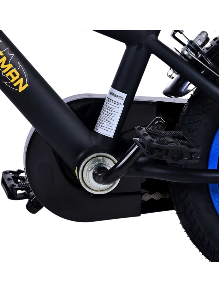 Volare Kinderfahrrad Batman für Jungen 12 Zoll Kinderrad in Schwarz Fahrrad 3 Jahre günstig kaufen onesize