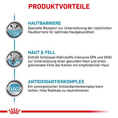 Royal Canin Veterinary Feline Skin & Coat in Soße