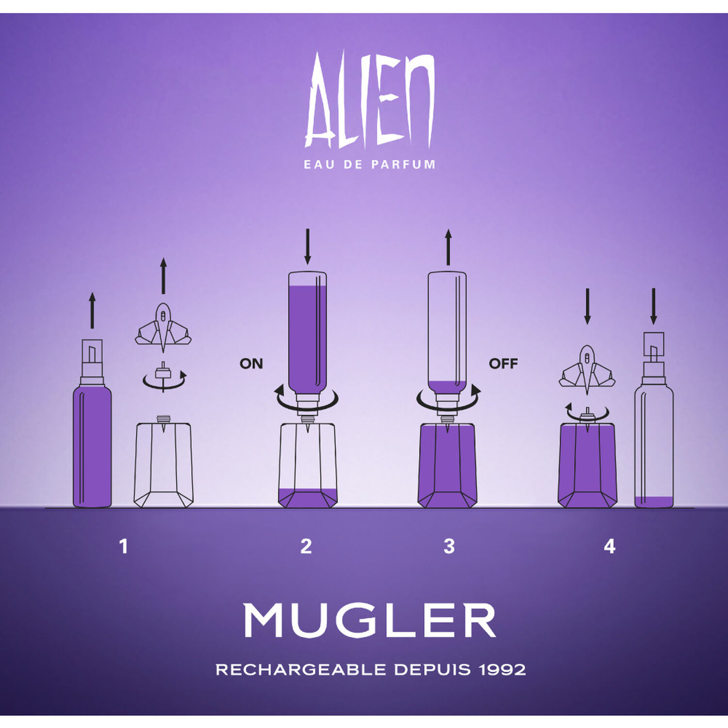 Mugler Alien Eau de Parfum Rechargeable