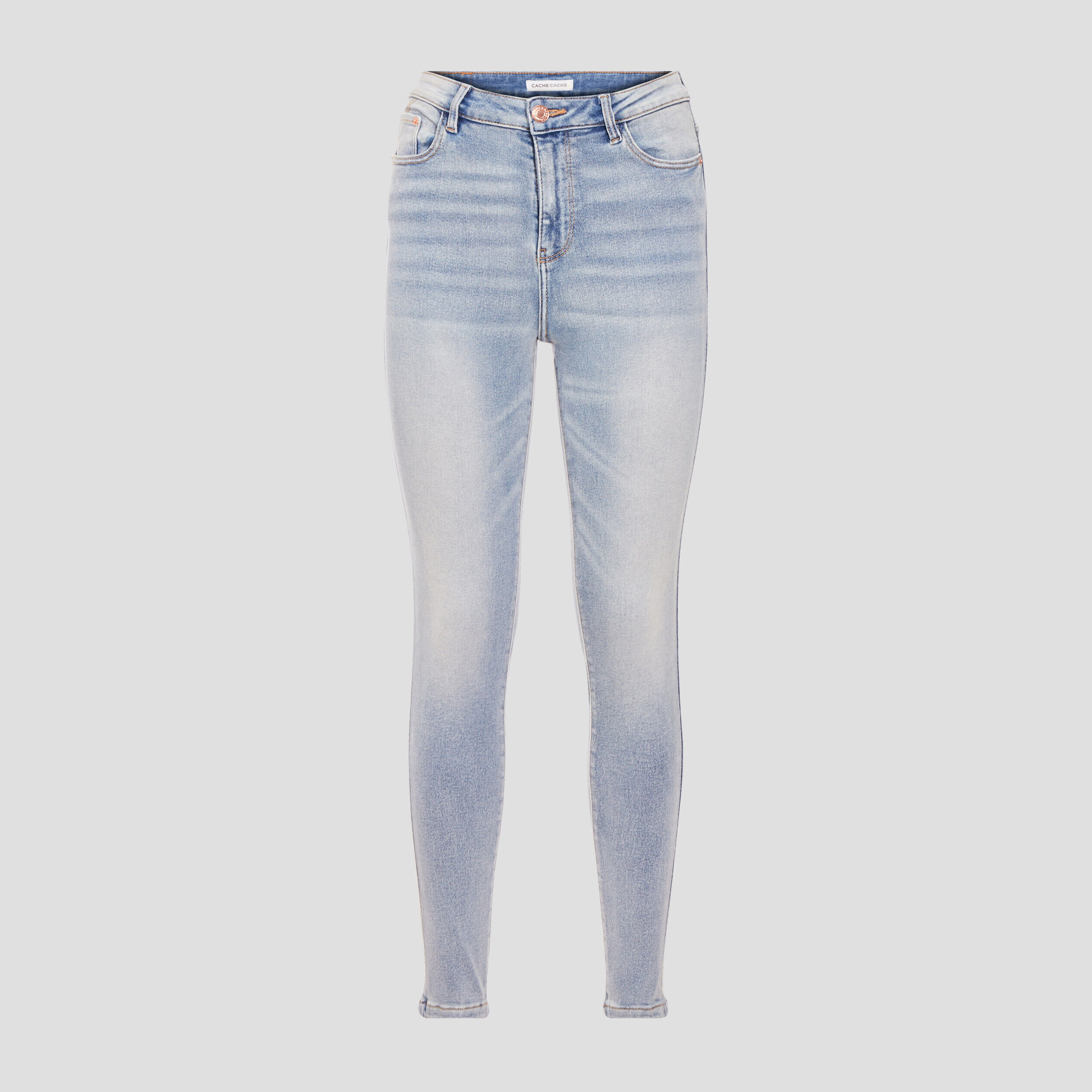 Jeans skinny denim bleach femme | Cache Cache