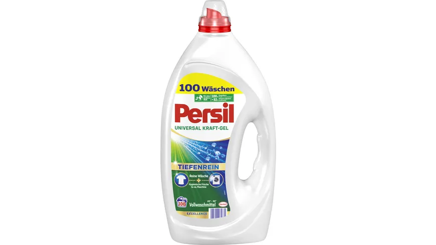 Persil Universal Kraft-Gel tiefenrein Vollwaschmittel 4.5 l