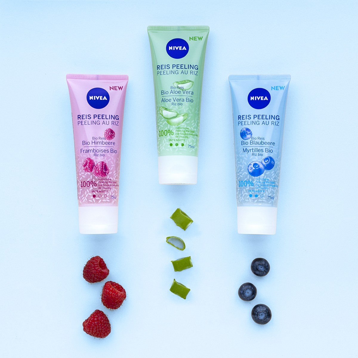 Reis Peeling Bio Himbeere