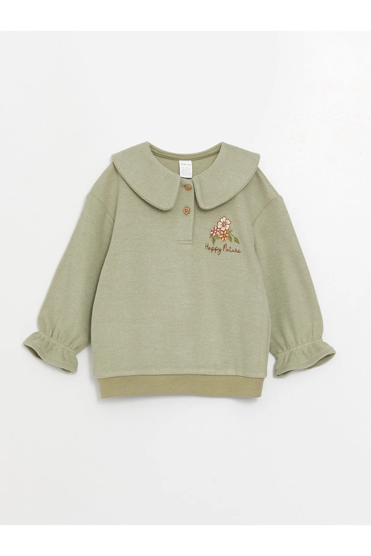 LC Waikiki  LCW Baby Sweatshirt mit Stickereien für Babys und Mädchen