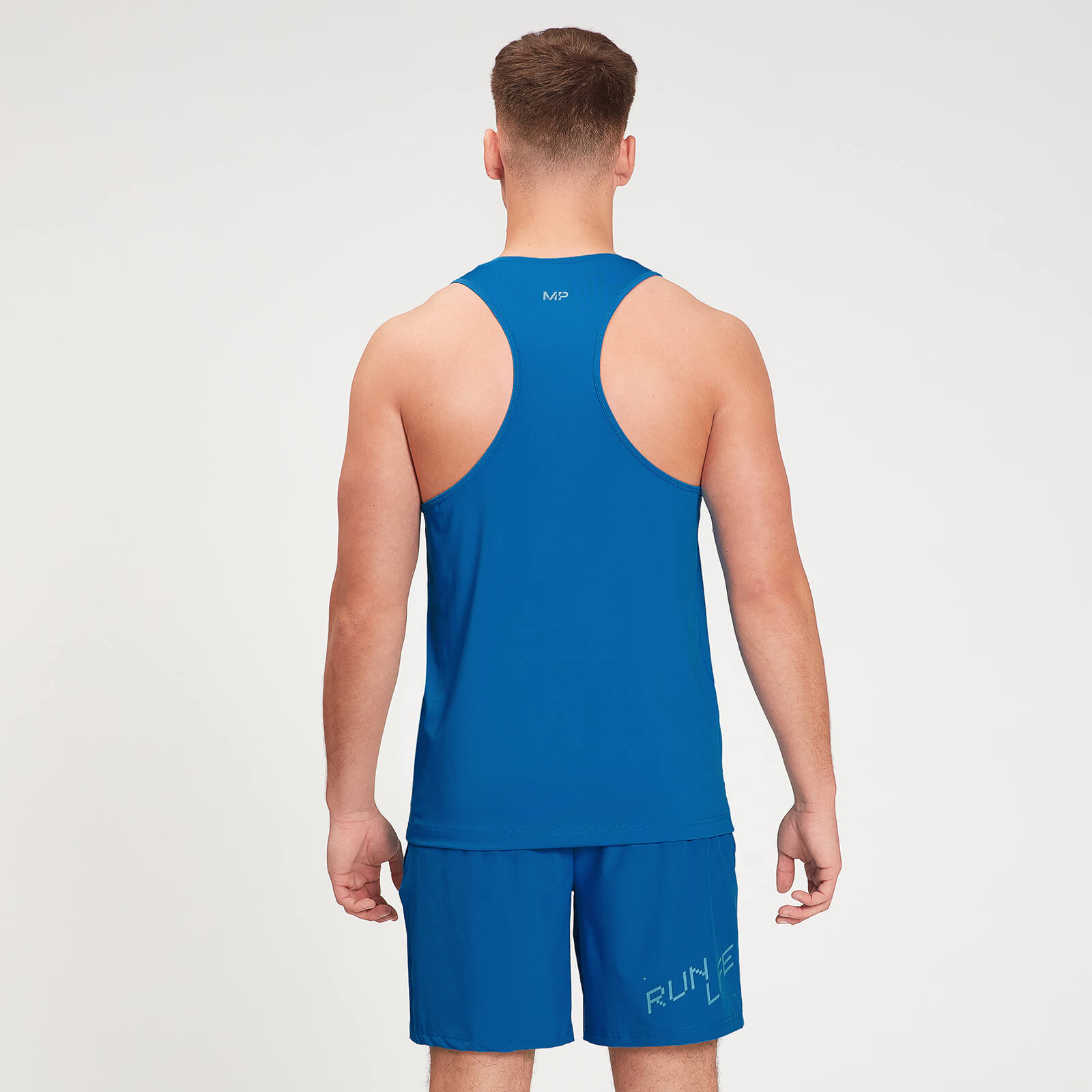 Débardeur MP Graphic Running pour hommes – Bleu pur