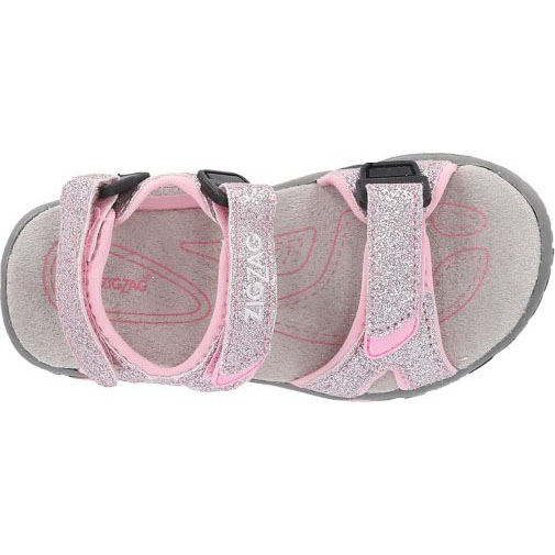 ZIGZAG Sandale Yani in glitzerndem Design