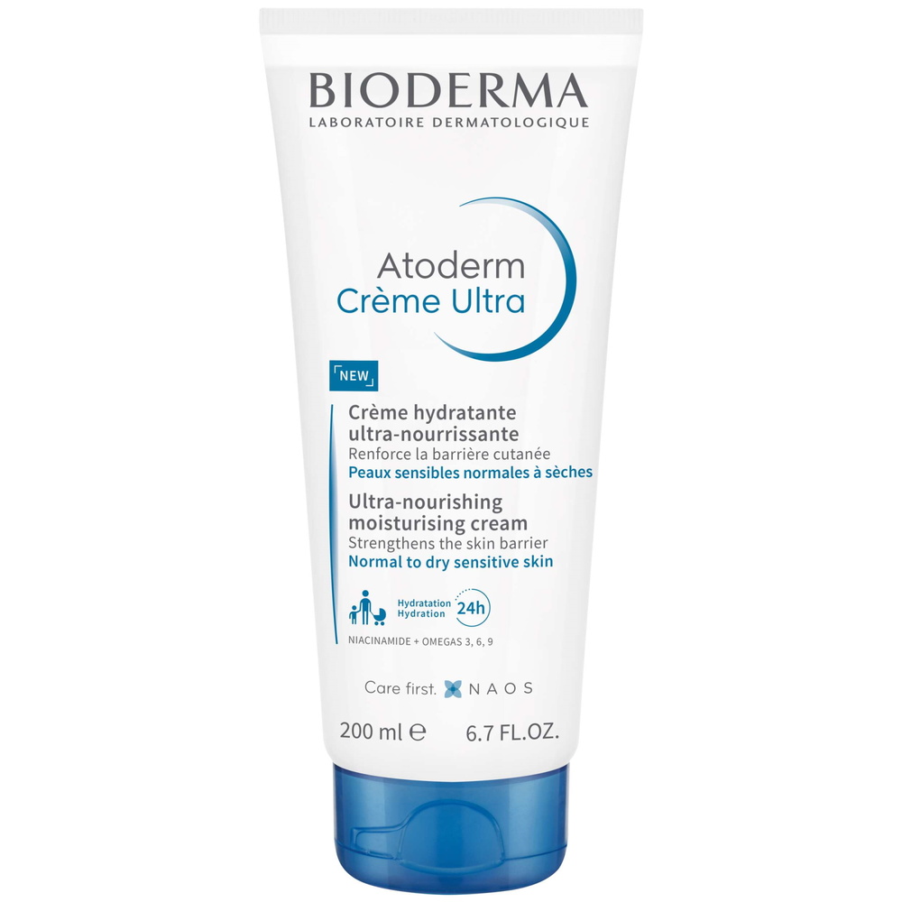 Bioderma ATODERM Crème ultra peaux sensibles et sèches Crème visage et corps