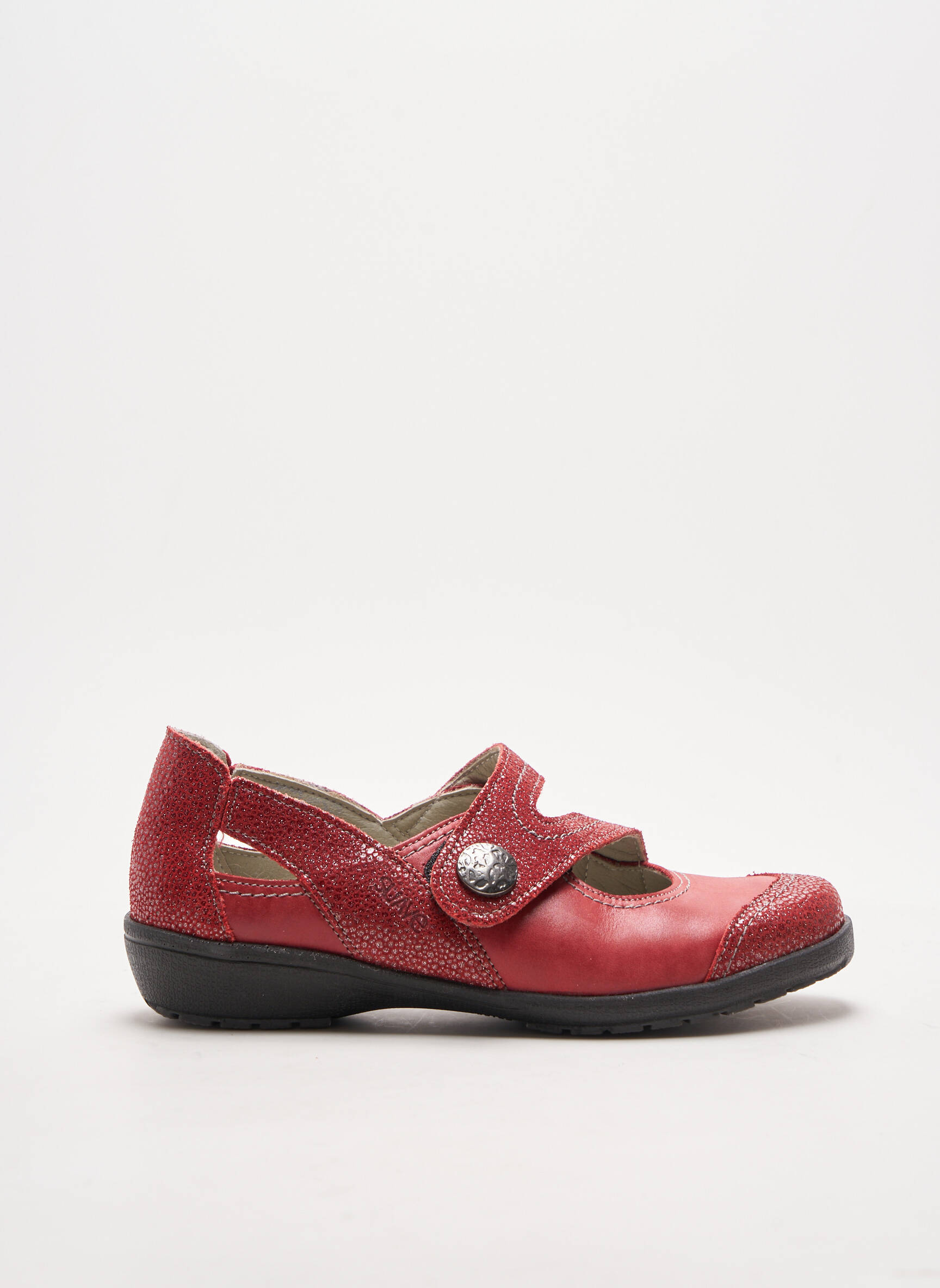 Suave Sandales Nu Pieds Femme couleur rouge