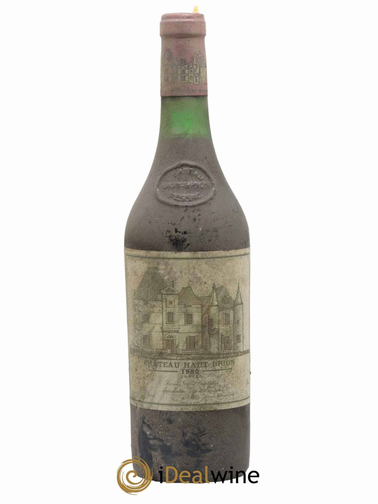 Château Haut Brion 1er Grand Cru Classé  1980 - Lot de 1 Bouteille