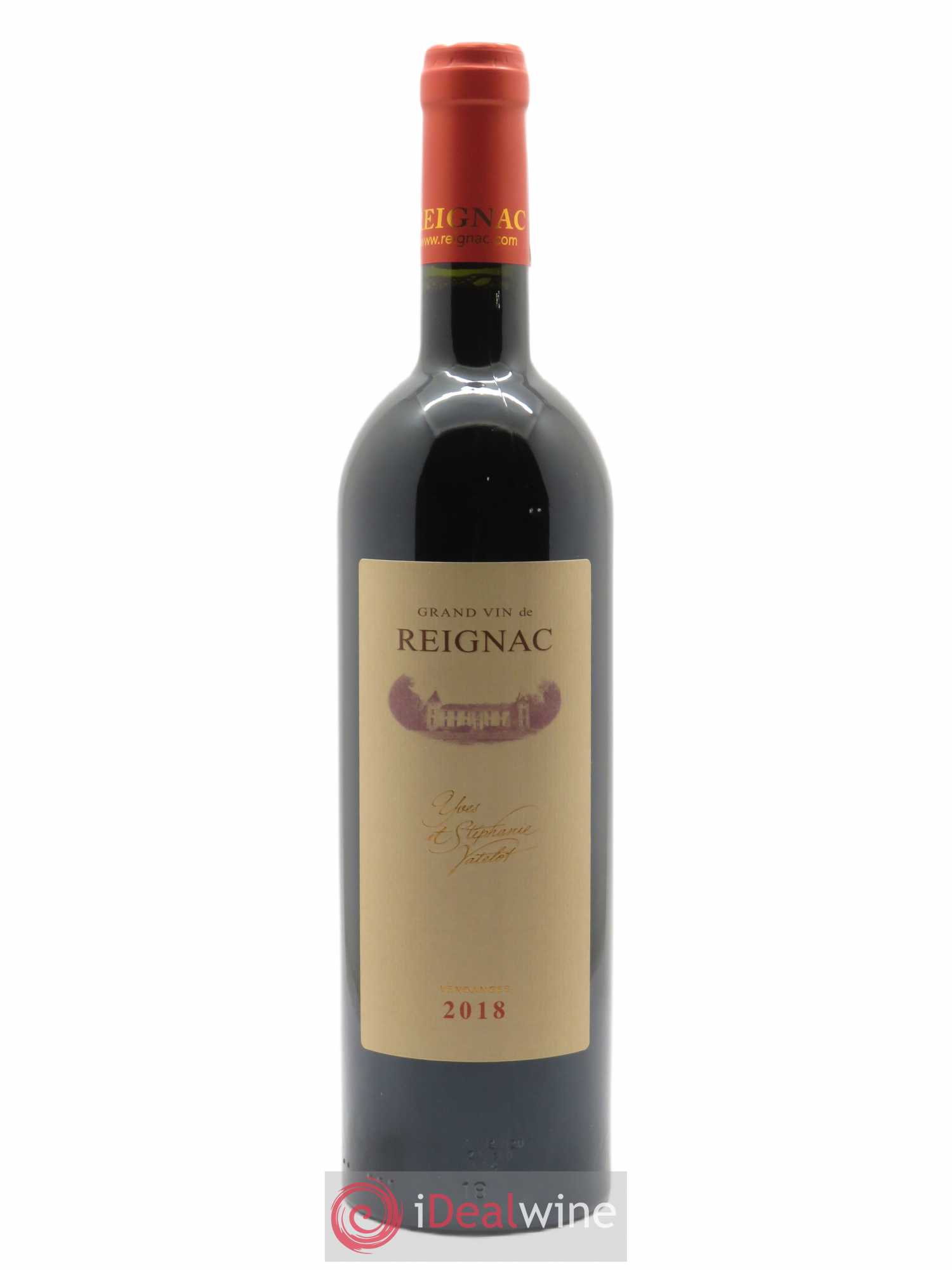 Grand vin de Reignac  2018 - Lot de 1 Bouteille