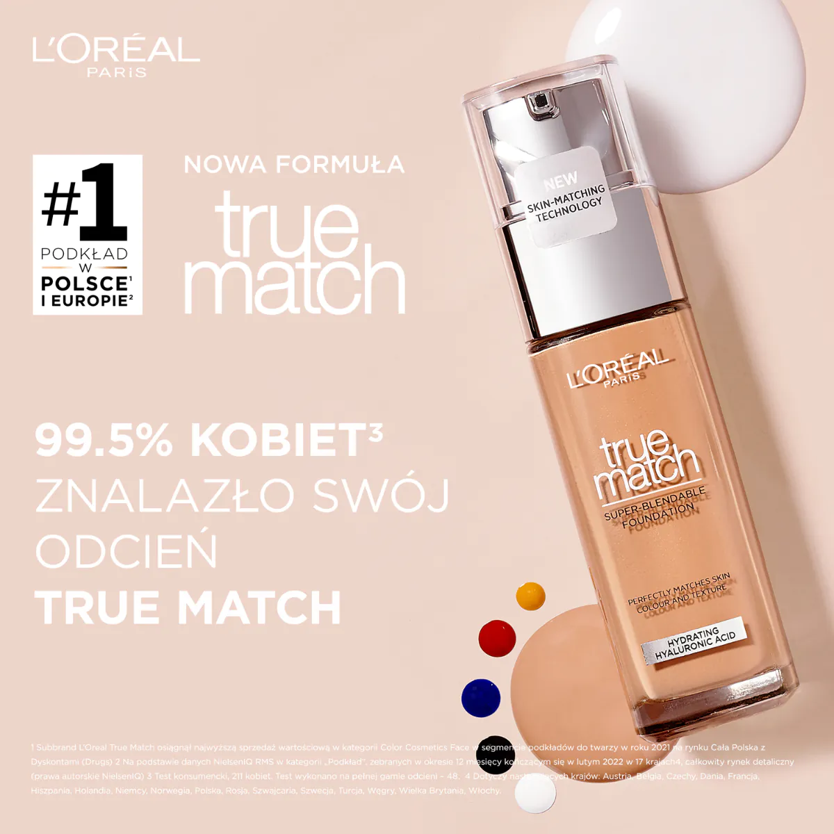 L'Oréal Paris True Match Foundation N2