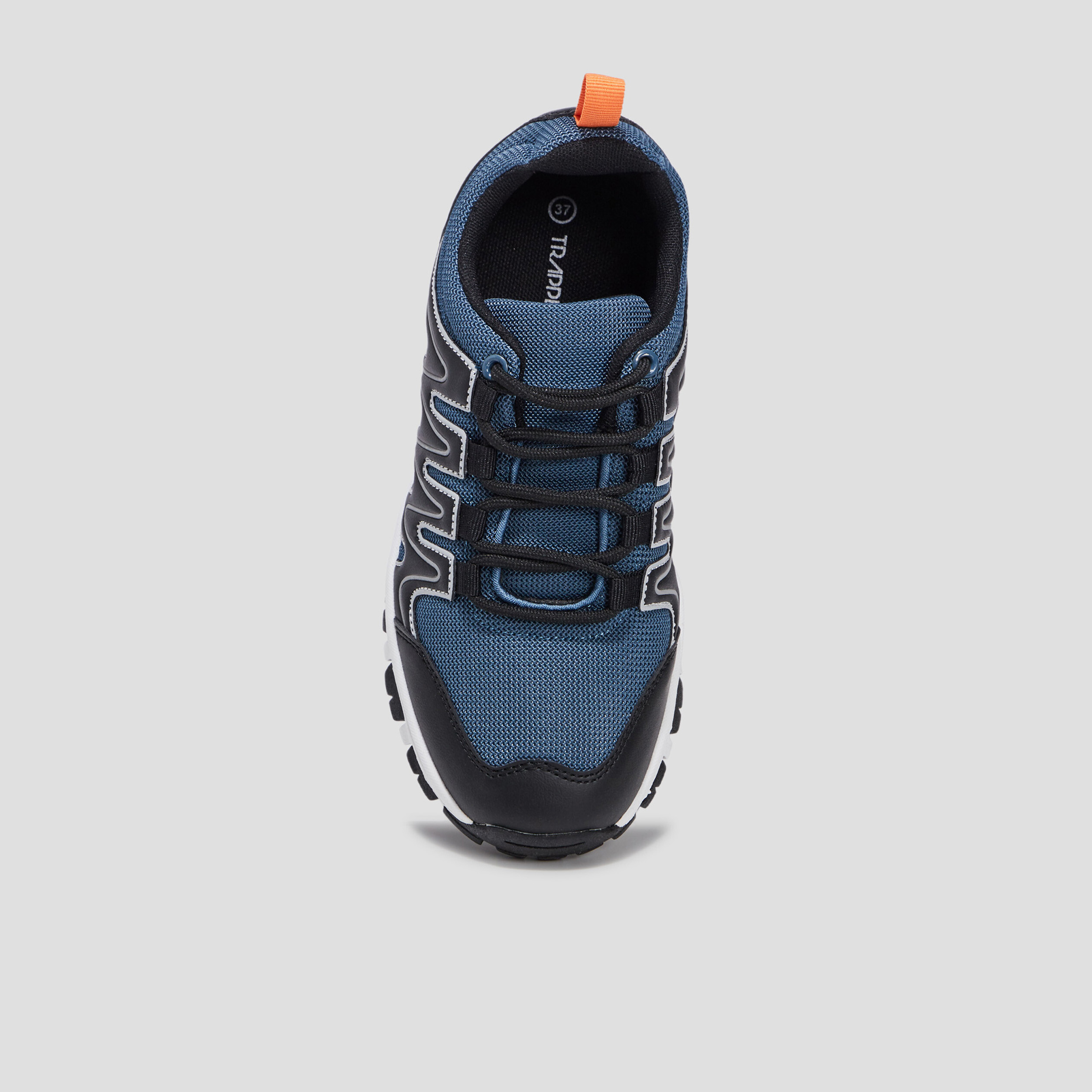 Baskets running Trappeur bleu garçon | La Halle