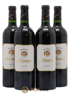 Madiran Château Montus Alain Brumont  2006 - Lot de 4 Bouteilles