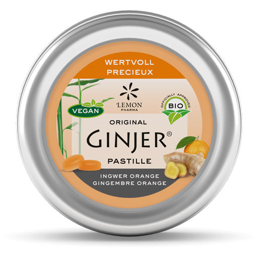 INGWER GINJER Pastillen Bio  40 g  Pastillen