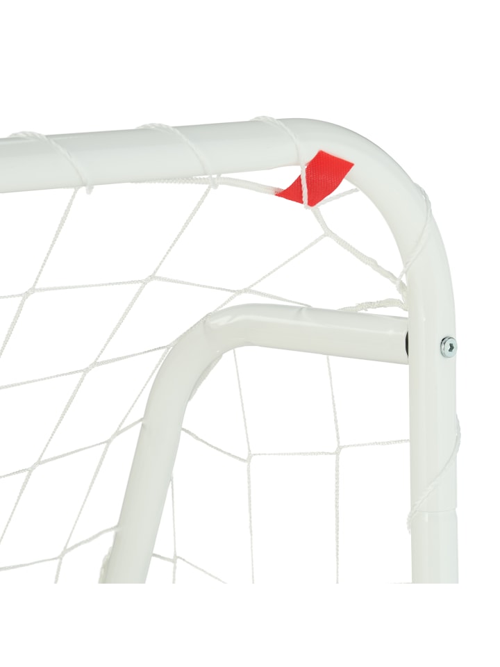 relaxdays Fußballtor in Weiß - (B)124 x (H)96 x (T)61 cm günstig kaufen onesize