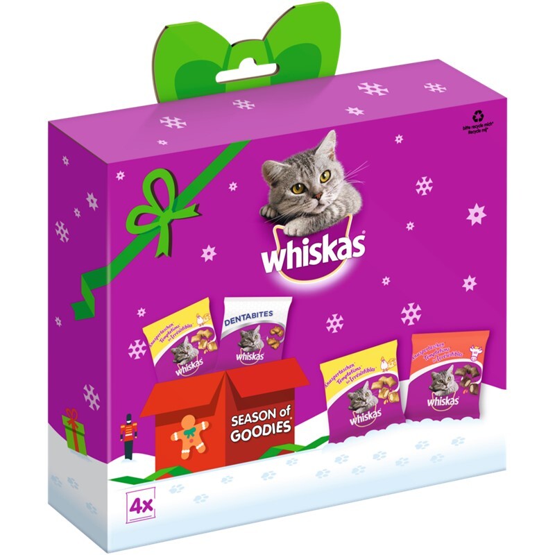 Whiskas Snacks Whiskas X-Mas Geschenkbox 120g