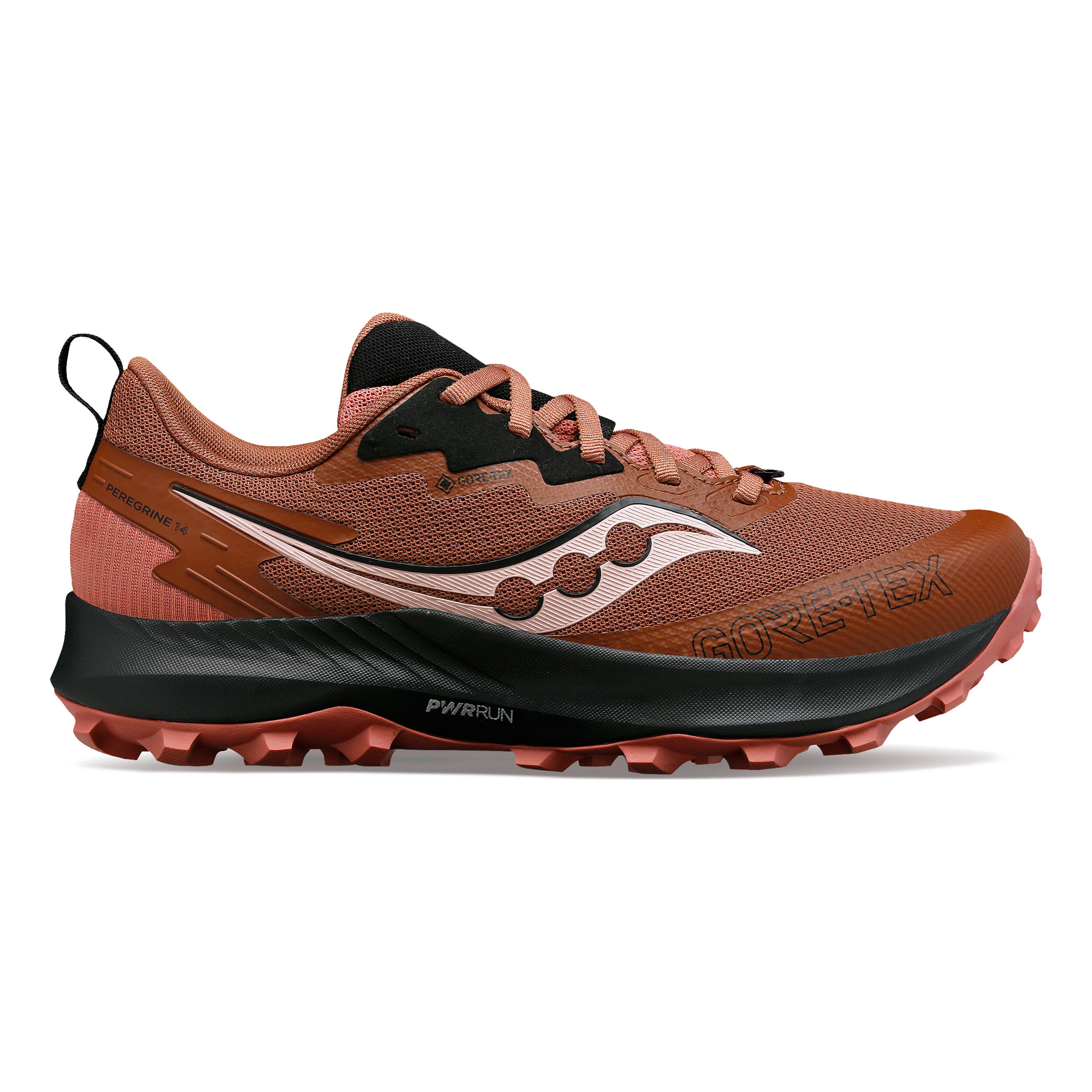 Peregrine 14 GTX Trailschuh Damen - Dunkelrot, Schwarz