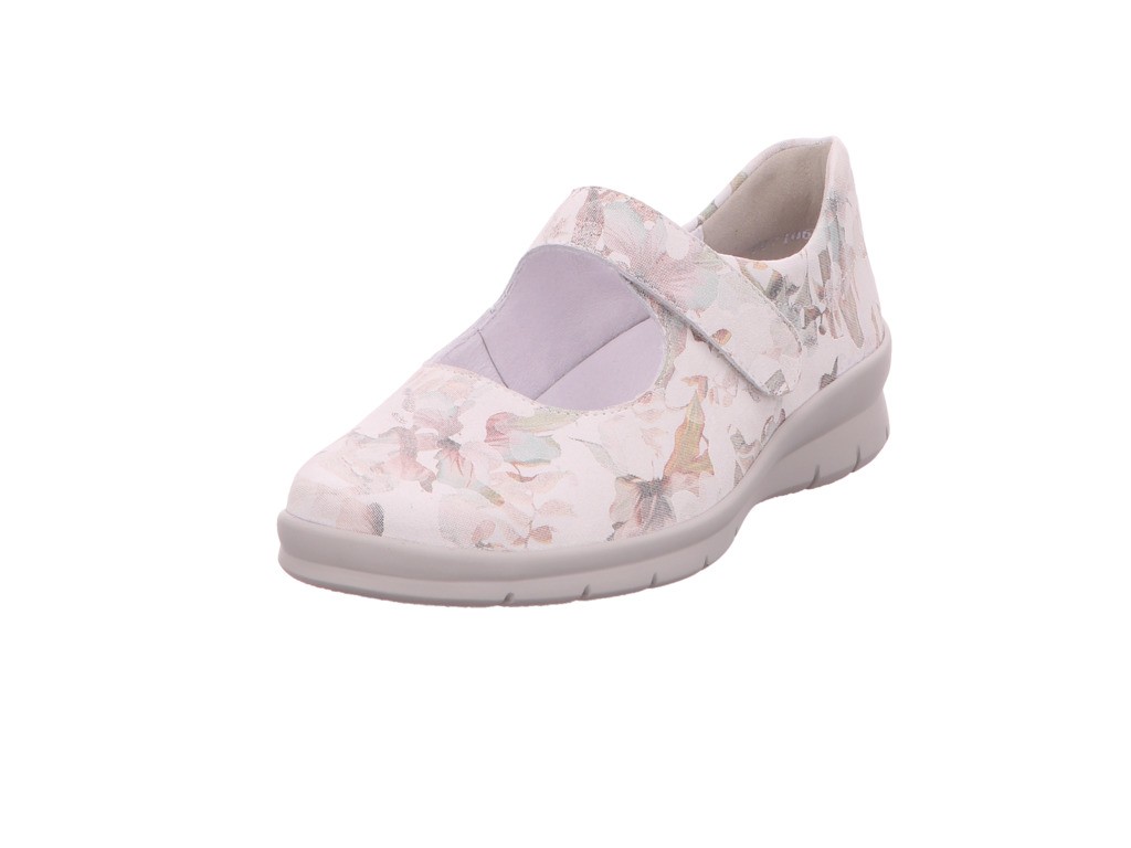 SEMLER Ballerinas weiss BLUME