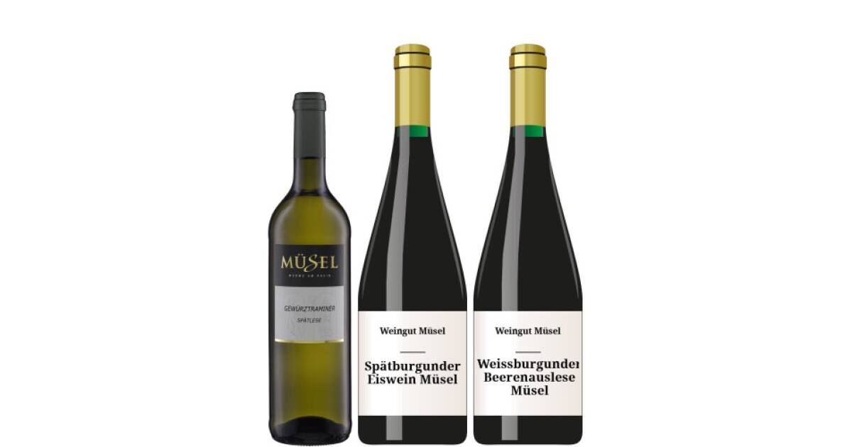 Süßwein Paket von Weingut Müsel günstig bei wein.de kaufen