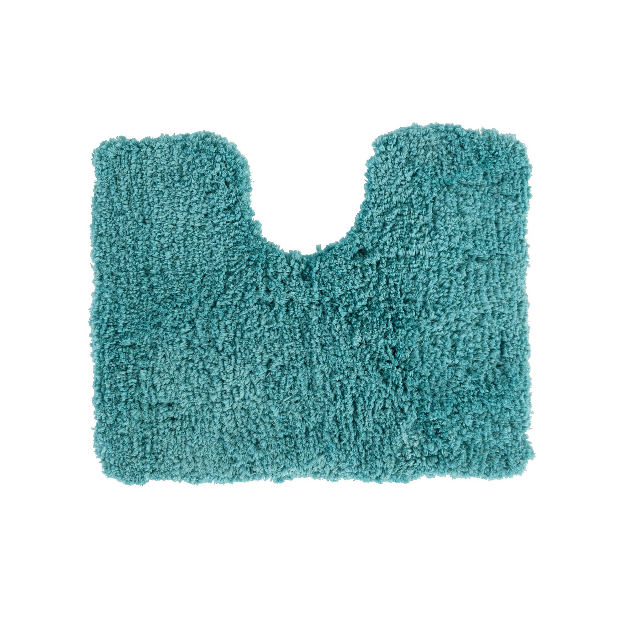 Tapis de bain uni moelleux microfibre
