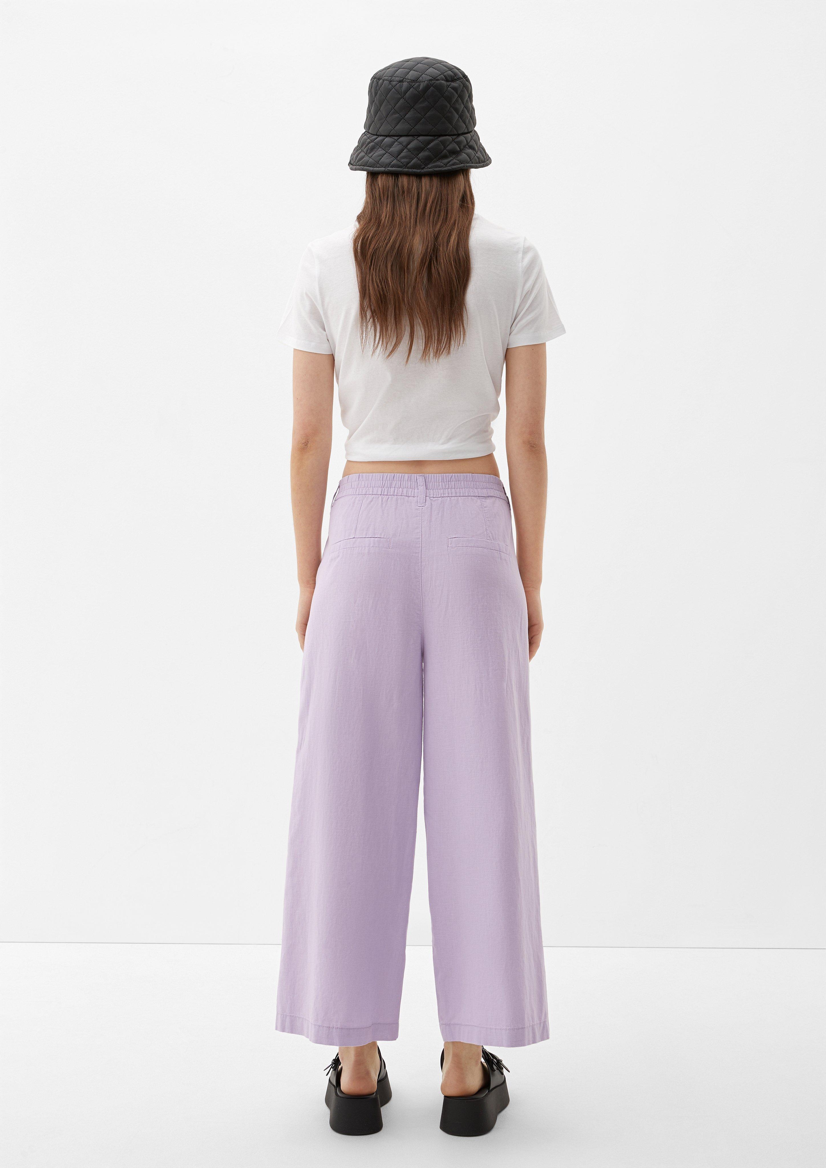 Regular: Culotte aus Leinenmix  2127625-4724