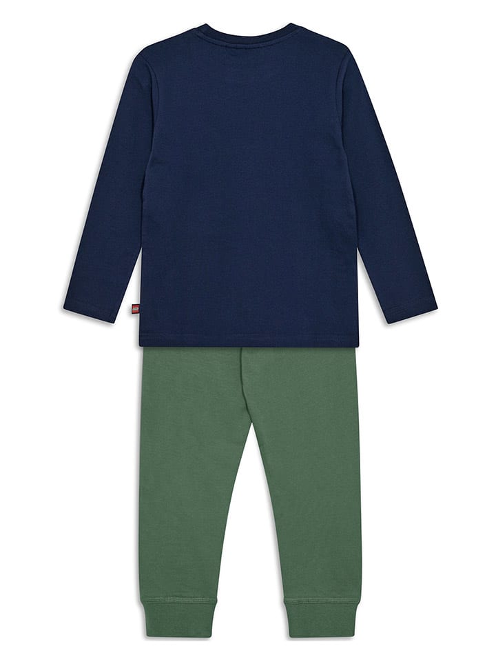 LEGO Pyjama in Grün/ Dunkelblau günstig kaufen