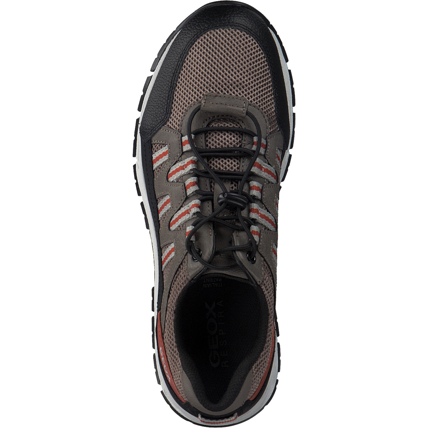 Geox U04A7A, Sneakers Low, Herren, Schwarz