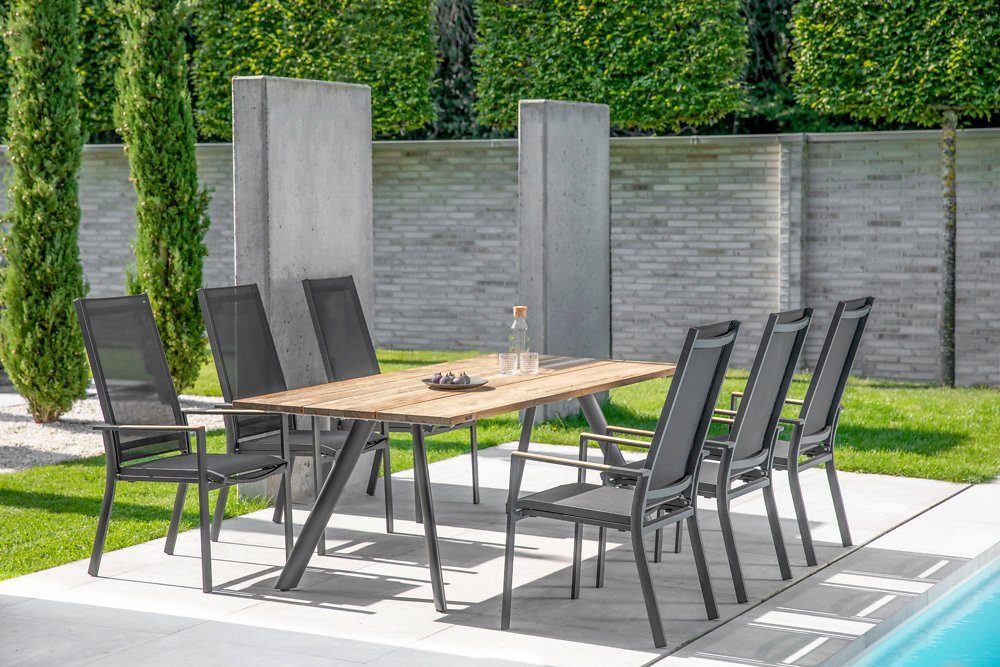 NIEHOFF GARDEN Gartentisch Niehoff Noah Tisch Aluminium Stativprofil (1)