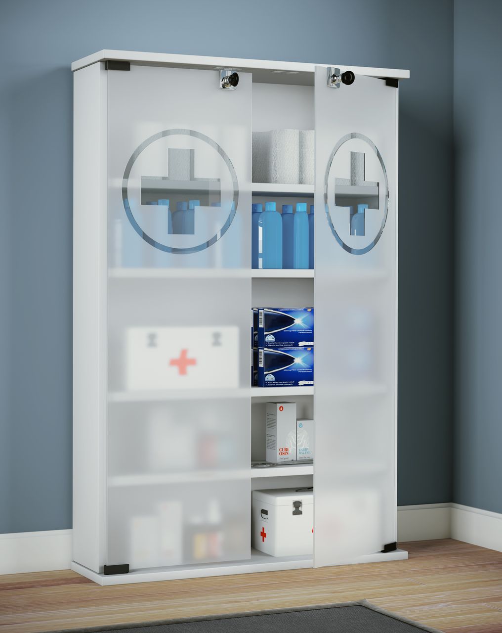 VCM Medizinschrank 