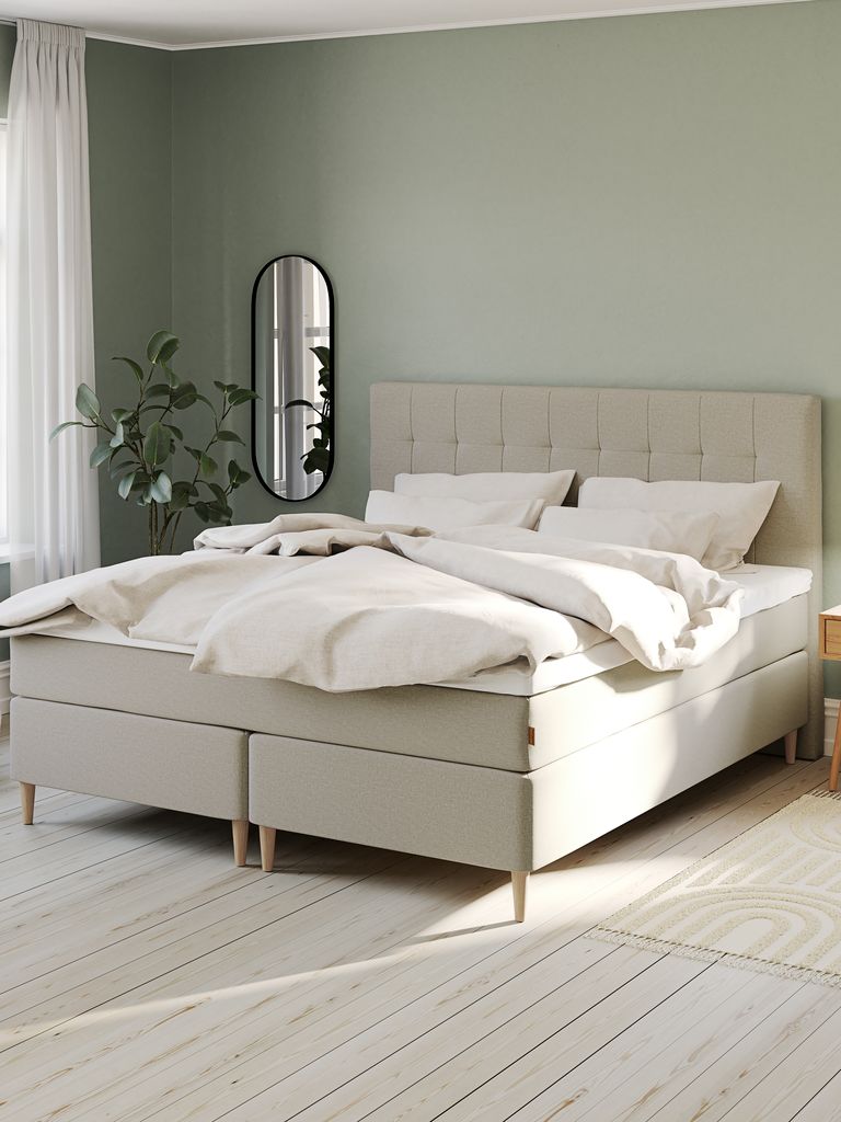 HEMLA GC75 gull Kontinentalseng 150x200 HEMLA GC75 sand-91 lateks