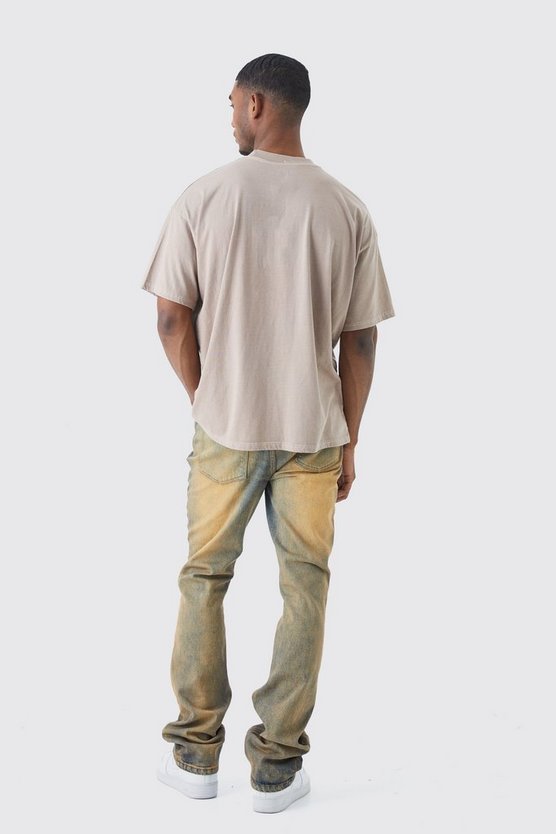 Tall Slim-Fit Stretch Jeans mit Rissen