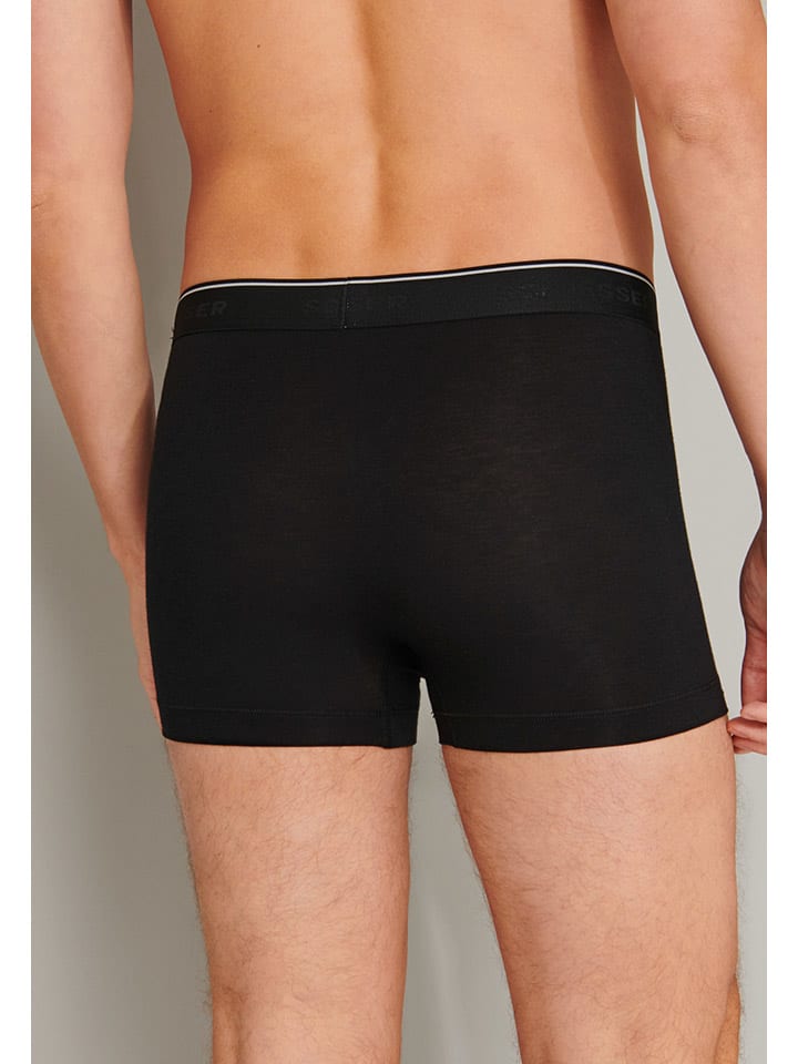 Schiesser Boxershorts in Schwarz günstig kaufen