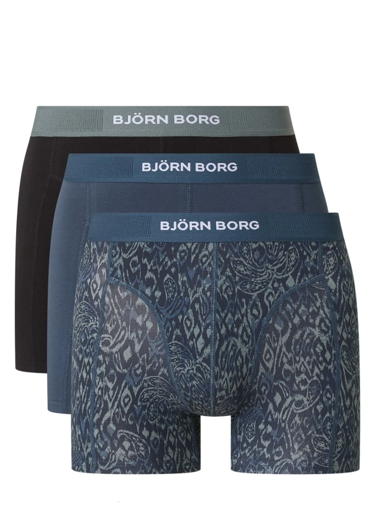 Confezione da 3 boxer in cotone biologico Björn Borg