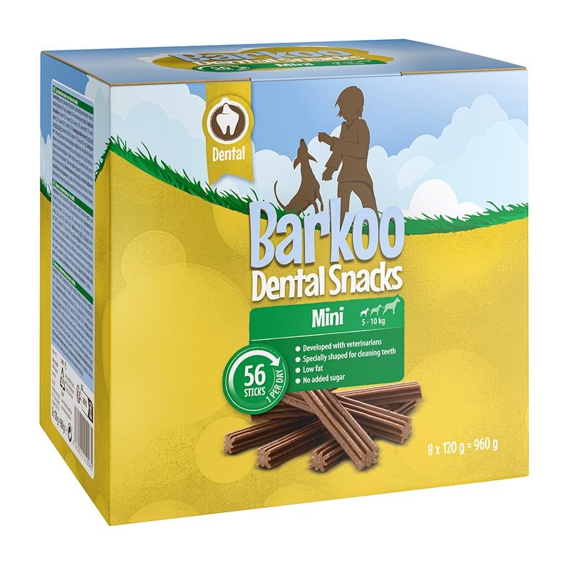 Sparpaket Barkoo Dental Snacks 112 Stück