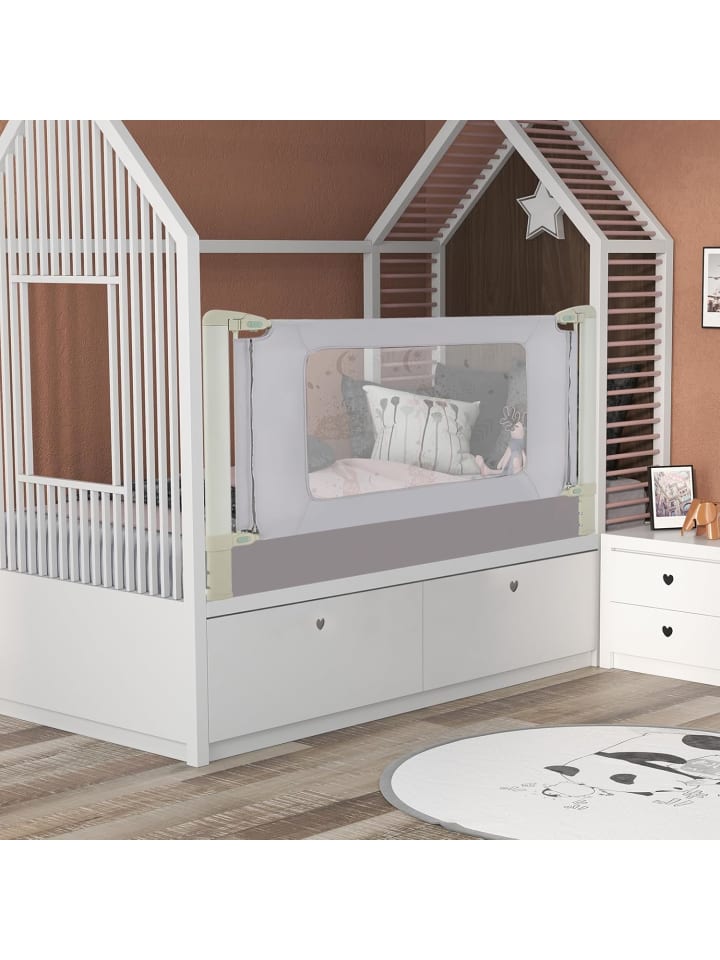 COSTWAY Babybettgitter 150cm in Grau günstig kaufen onesize
