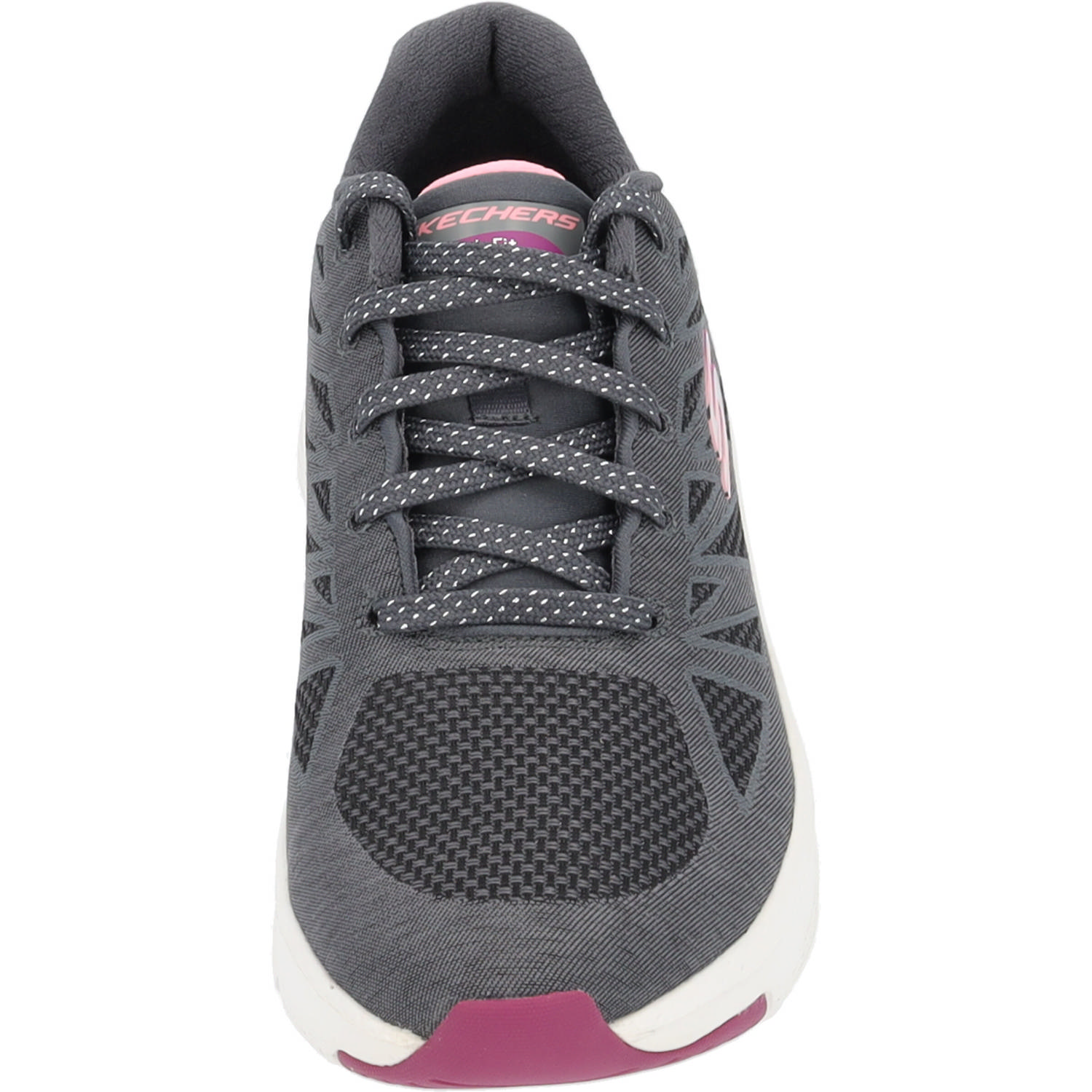 Skechers 149411, Sneakers, Damen, Grau (Charcoal Pink)
