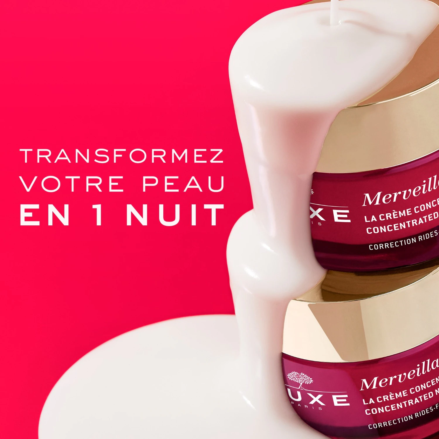 NUXE Konzentrierte Nachtcreme, Anti-Aging-Gesichtspflege
