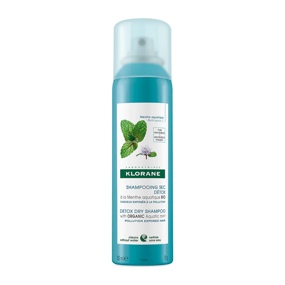 Bio-Trockenshampoo mit Wasserminze und Detox-Effekt – Trockenshampoo, Detox-Shampoo