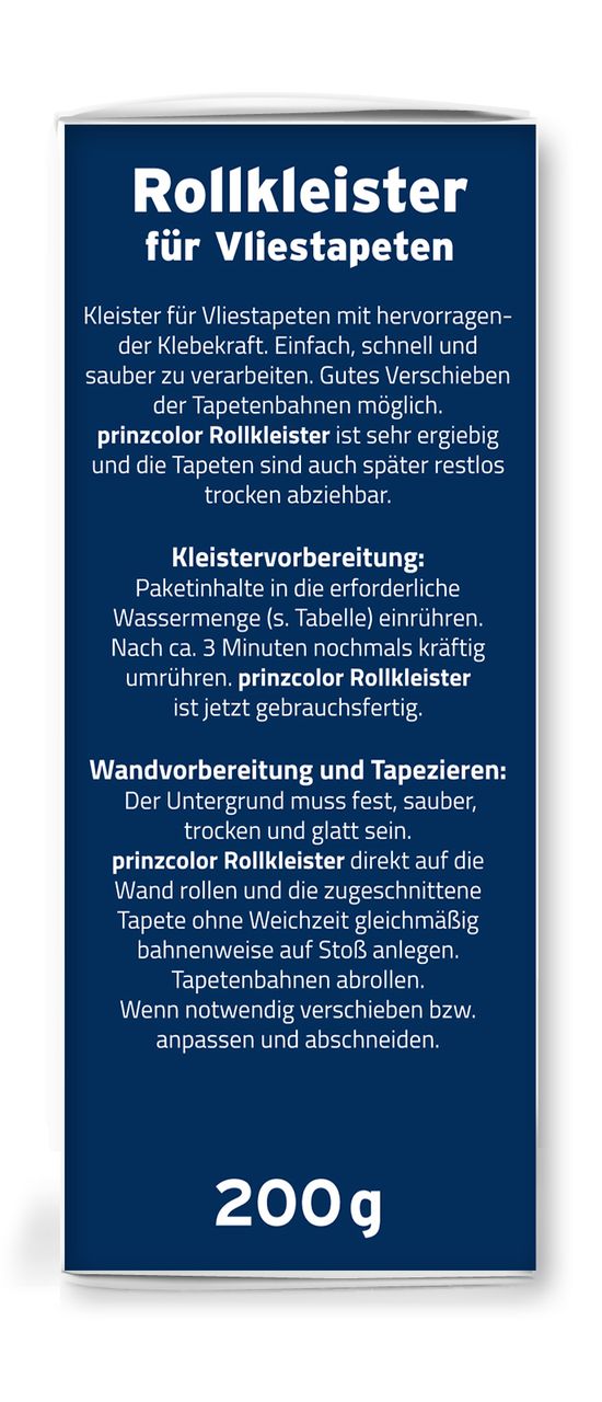 Plid Premium Rollkleister Kleister Tapetenkleister Vliestapetenkleister Farblos