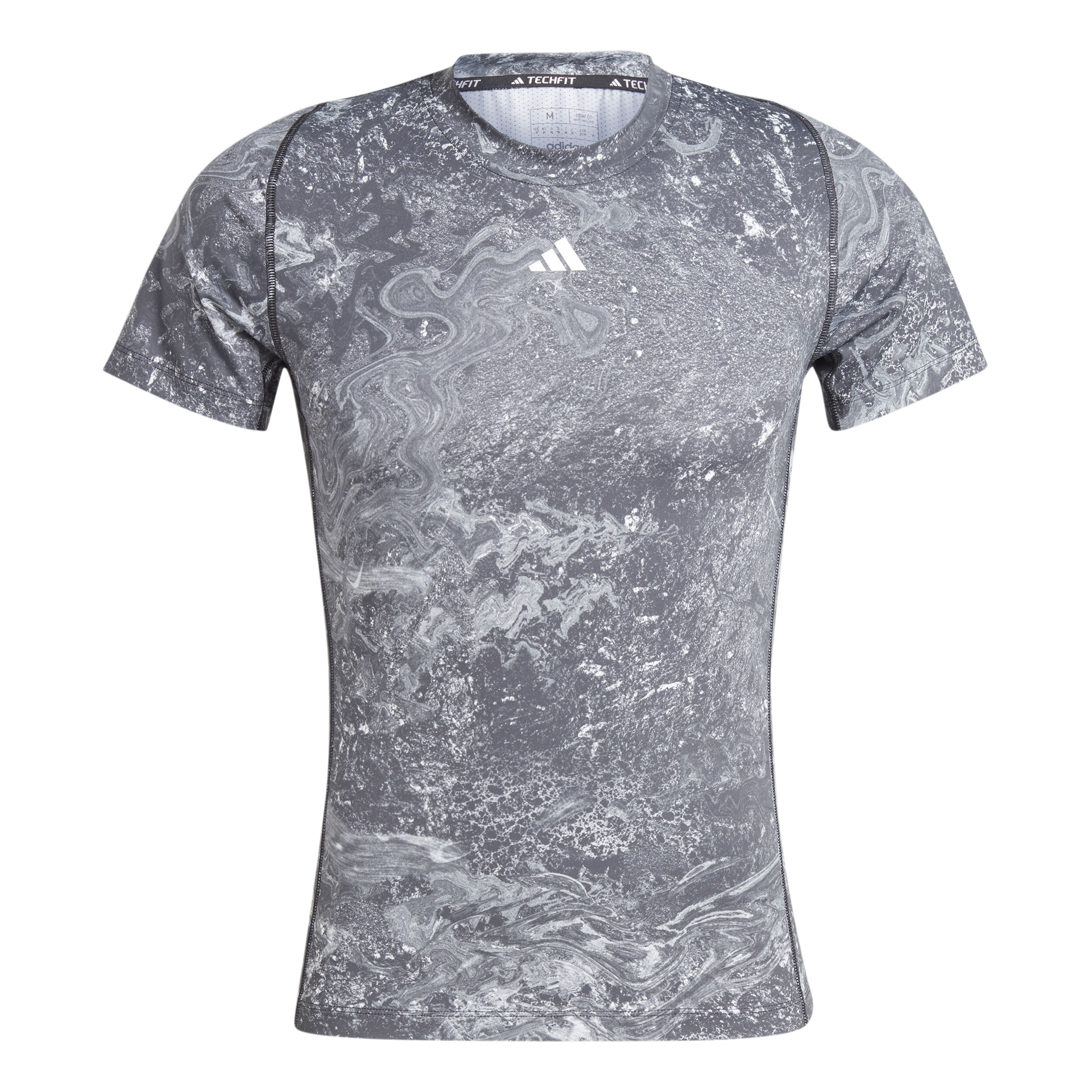 Tech-Fit AOP T-Shirt Herren - Grau, Mehrfarbig
