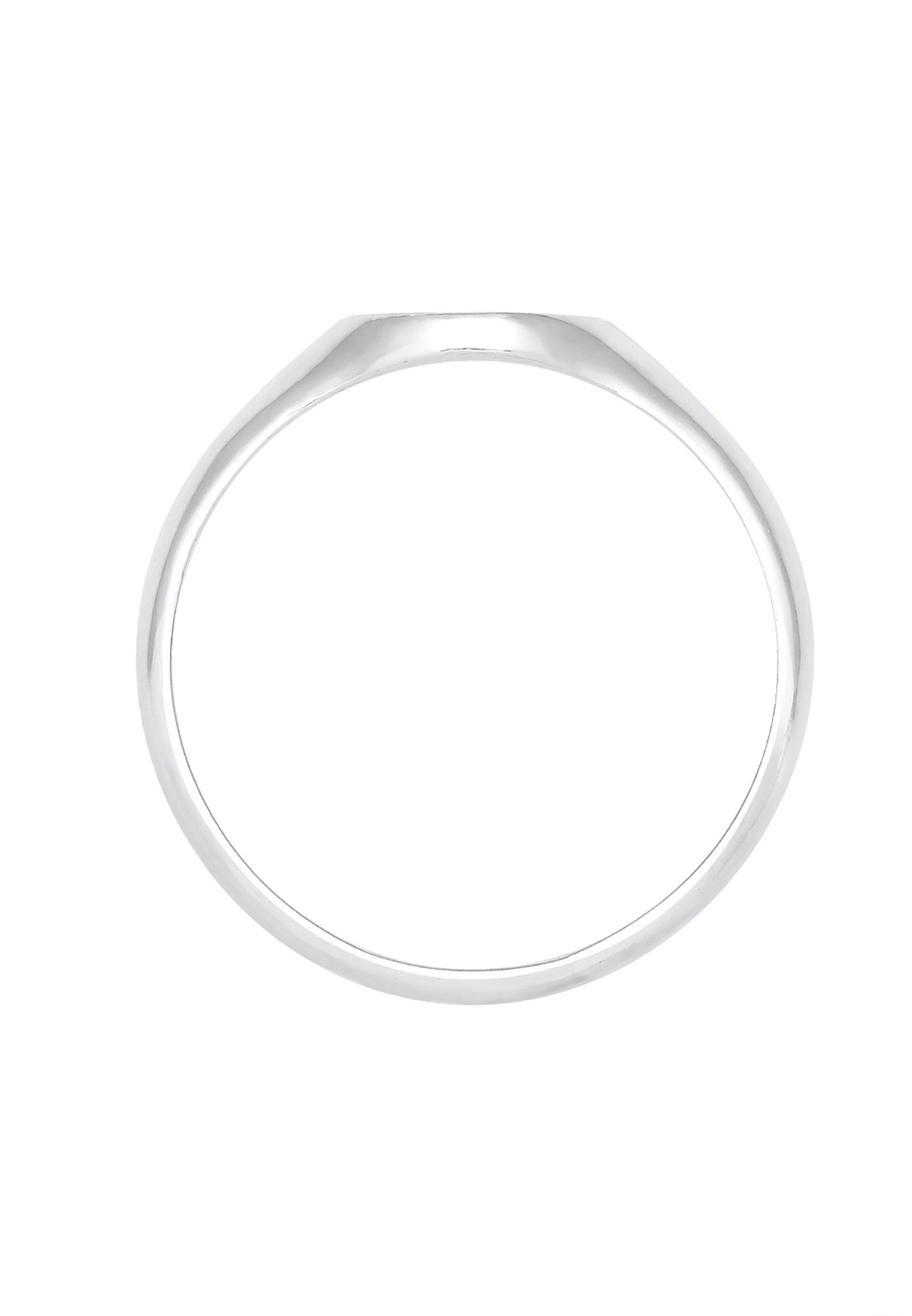 Cubo Elli Oval Geo Base Plata 925