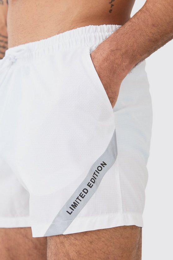 Kurze Limited Edition Ripstop Badehose