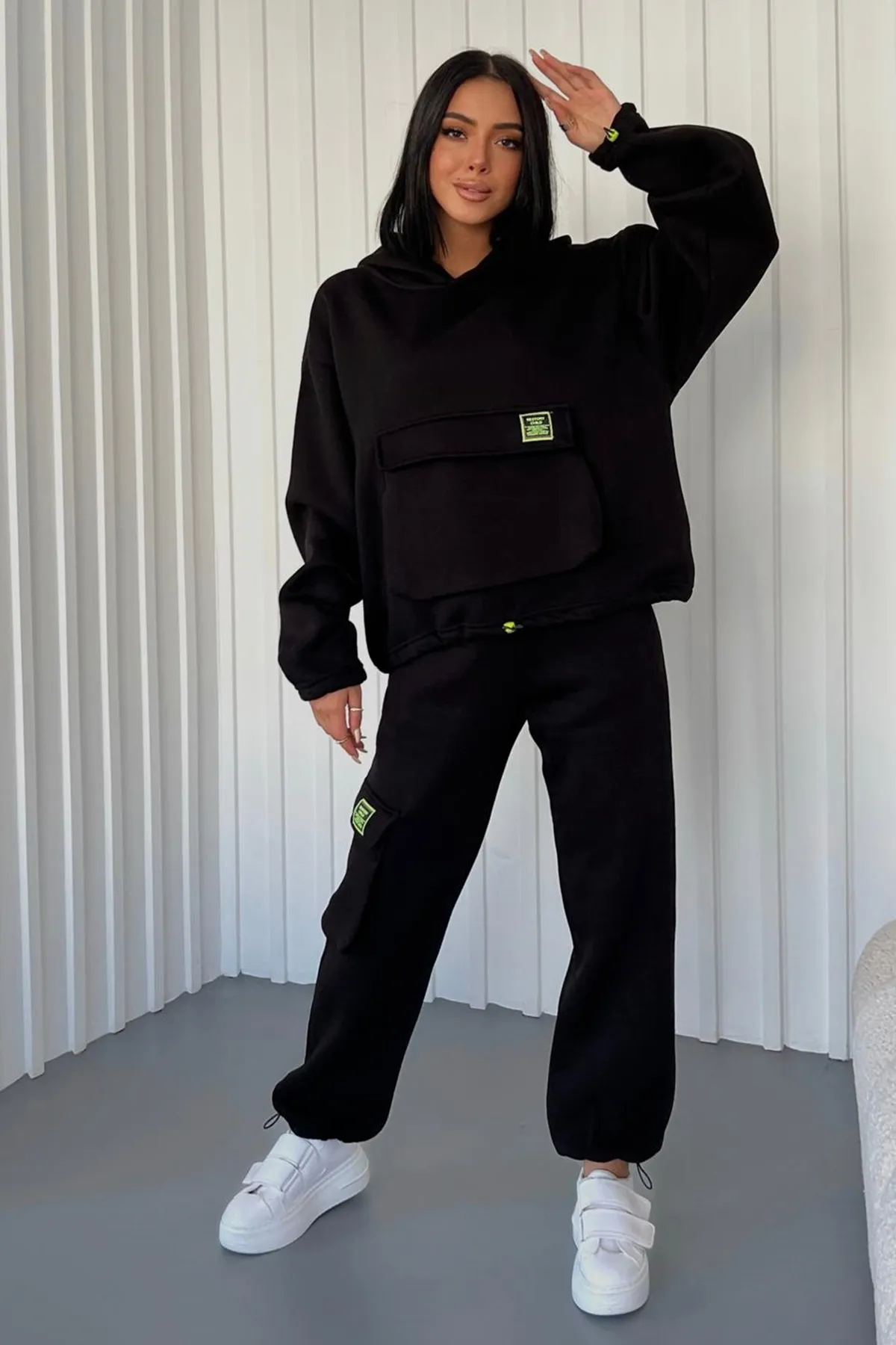 lovebox  Zweiteiler - Schwarz - Regular Fit
