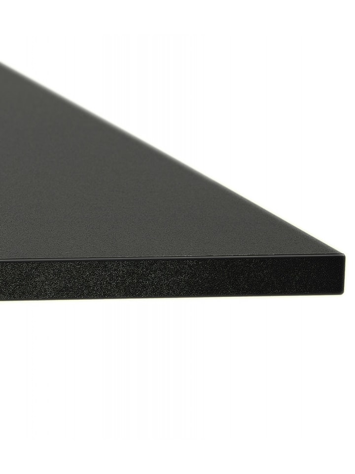 KADIMA DESIGN Höhenverstellbarer Schreibtisch aus Holz Metall | Modern Elegant in Schwarz günstig kaufen