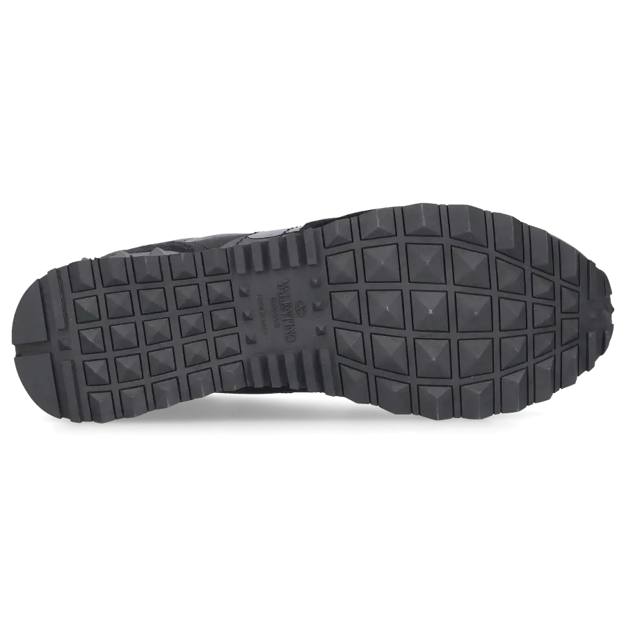Valentino Garavani - Sneaker low ROCKRUNNER Kalbsleder - schwarz